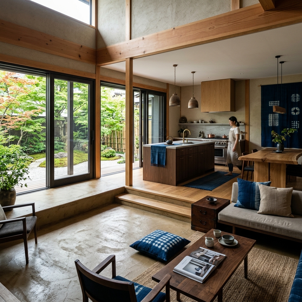 Living & Kitchen (AI-generated)